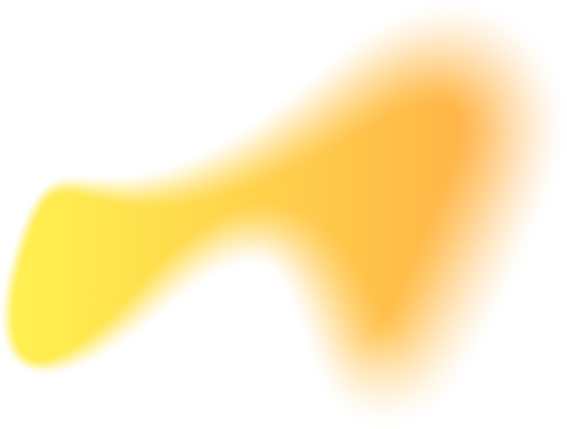 Yellow Bolb Blur Gradient Design Element